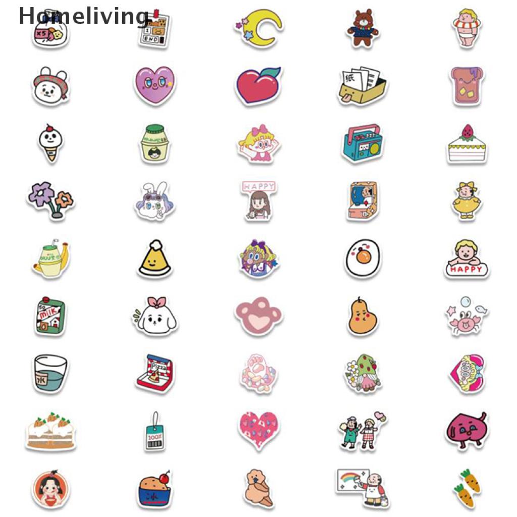 Bộ 90 Miếng Dán Trang Trí Kế Hoạch Phòng Thí Nghiệm Ô Xi Tiện Dụng