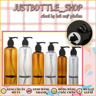 Chai nhựa có vòi nhấn 150ml 250ml 500ml -Chai nhựa vòi nhấn