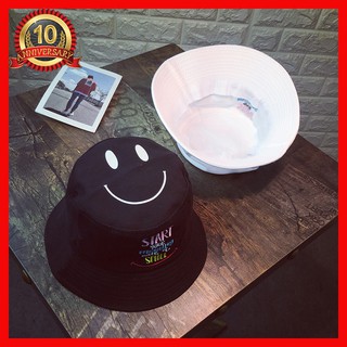 <Chất Đẹp> Mũ Ngư Dân Bucket, Nón Bucket Cá Tính Siêu Cute Thêu Chữ Tạo Động Lực Năng Lượng Cho Mỗi Ngày Năng Động