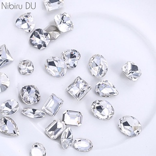 Set 10 viên đá 3d trang trí móng tay nghệ thuật