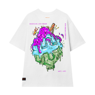 Áo thun Ice Cream Tee - White/Black