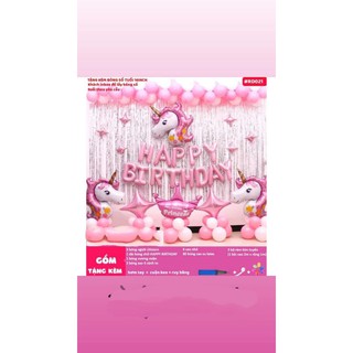 Sét Sinh Nhật Hình Kitty