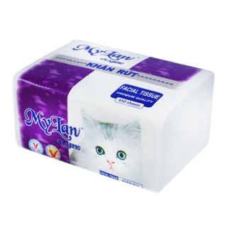 Lóc 3 gói Khăn giấy rút Mỹ Lan (tím)