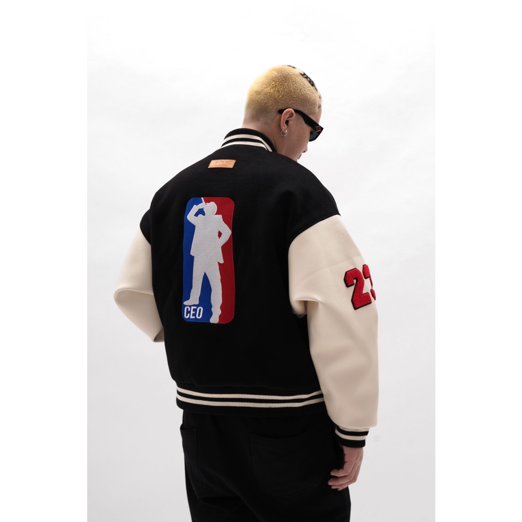 Áo Bomber - AFGK - A Feel Good Kid CEO Varsity Jacket