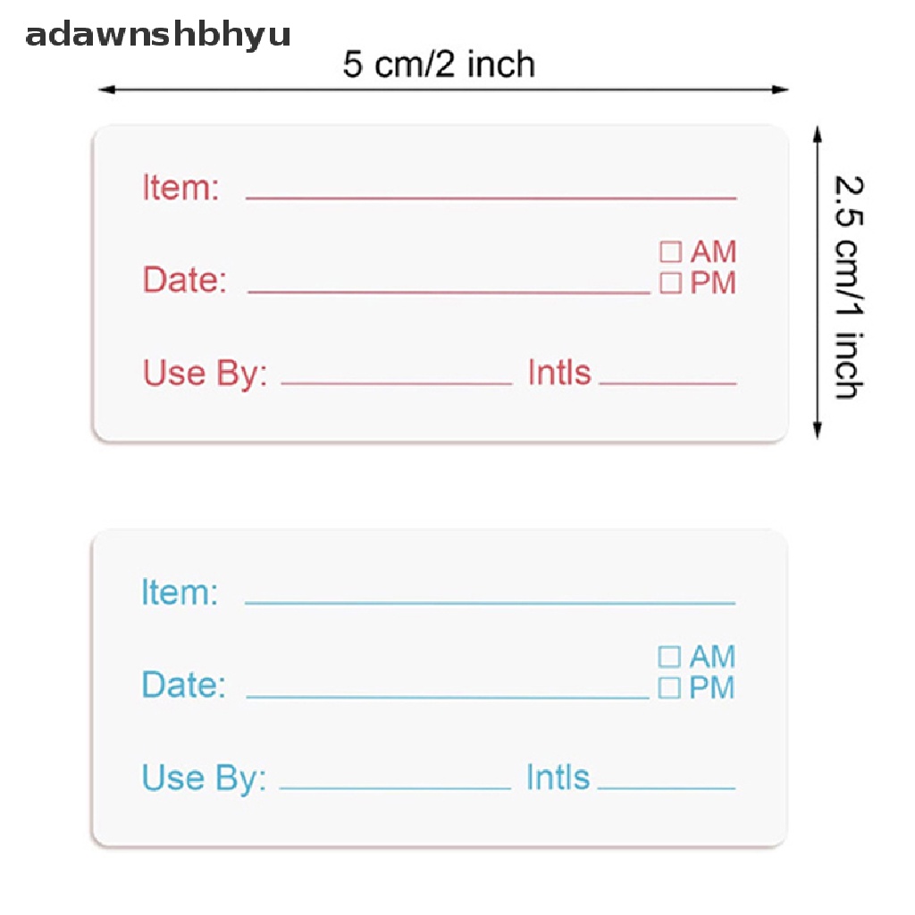 Cuộn 500 Nhãn Dán Thực Phẩm / Thức Ăn Đông Lạnh