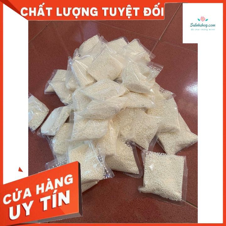 Gói Hạt nở Trắng Đục 7-8mm chuẩn 10.000v cho mô hình đồ chơi vận động thể thao