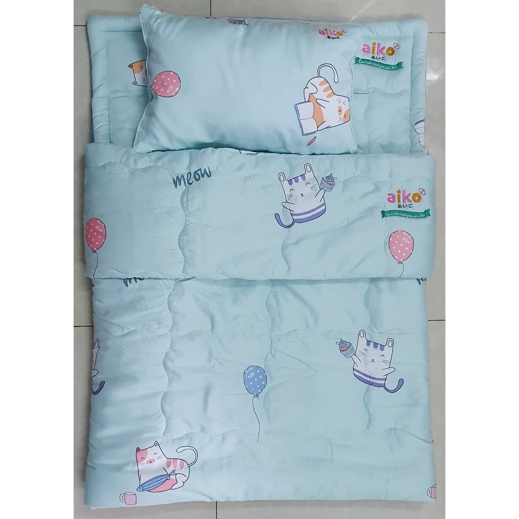 Chăn mền cho bé Combo Topper, Chăn, Gối Tencel cho bé iu ngon giấc - chăn mền mùa hè
