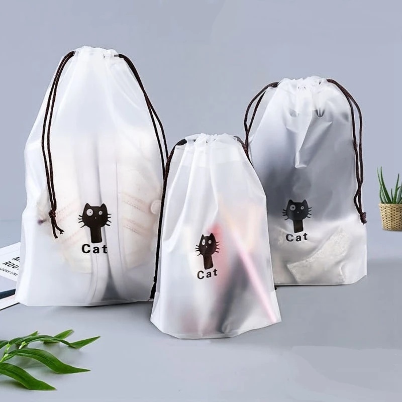 Túi dây rút trong suốt chống thấm nước đựng quần áo đồ dùng tiện dụng