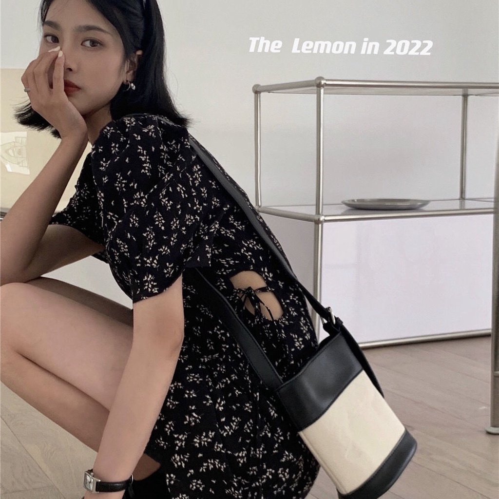 Đầm Hoa Dáng Ôm Thời Trang retro Hàn Quốc 2022