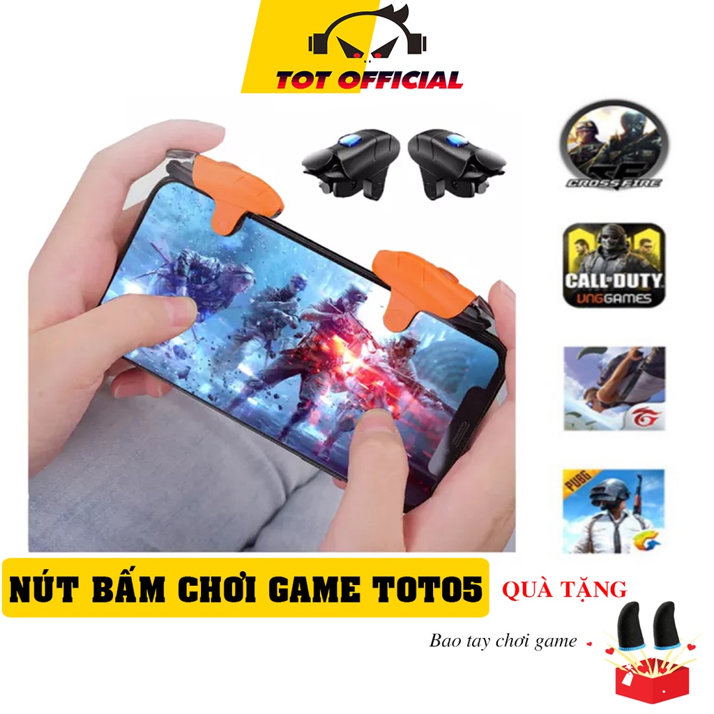 Nút bắm FX3 TOT06 | Auto táp cực nhanh với 4 cấp độ chuyên dùng để chơi game Mobile ( Pubg Mobile, F