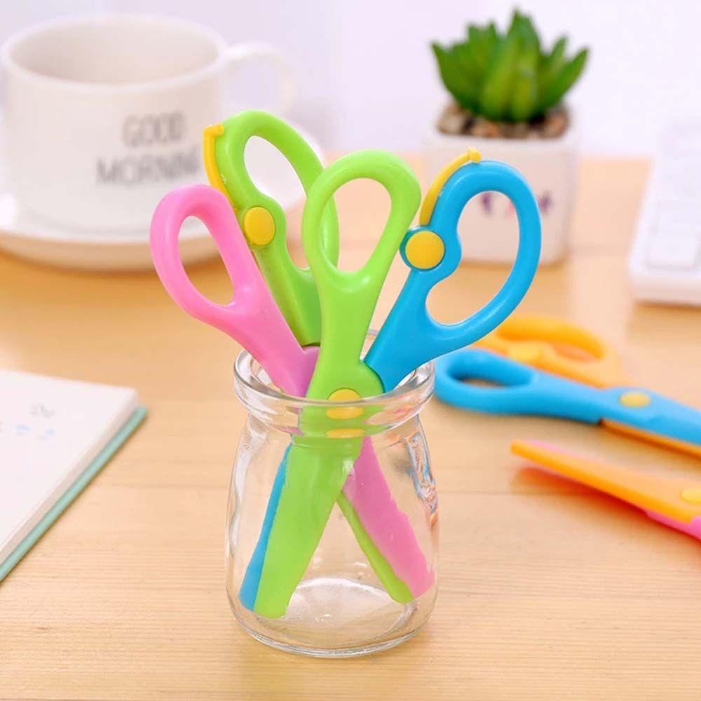 Kéo Đầu Tròn Mini An Toàn Làm Album Ảnh Thủ Công REBUY1 DIY