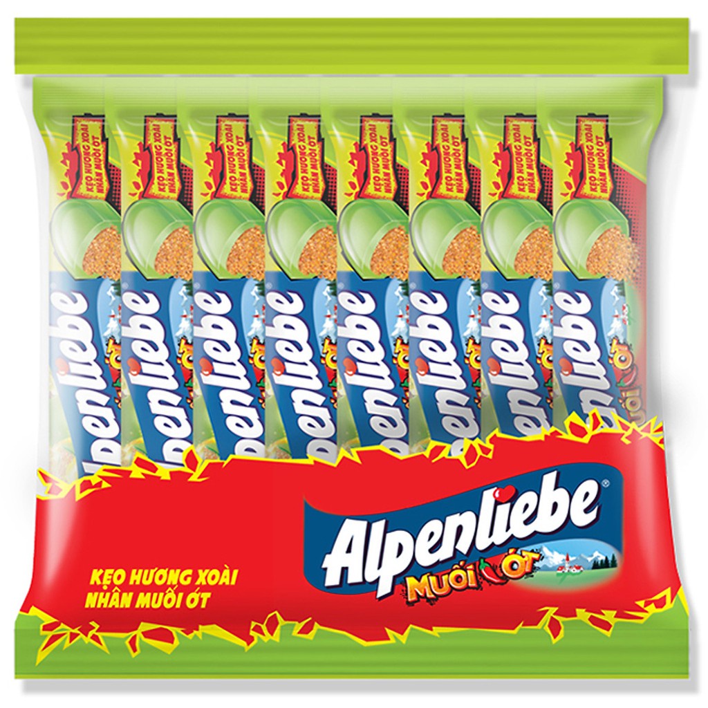 Kẹo Alpenliebe Hương Xoài Nhân Muối Ớt
