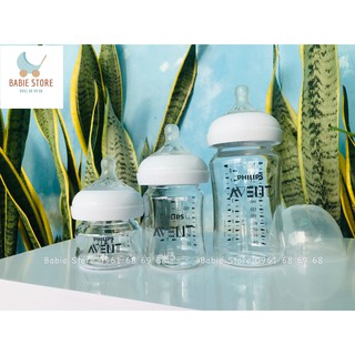 Bình avent thủy tinh 60ml/125ml/240ml -