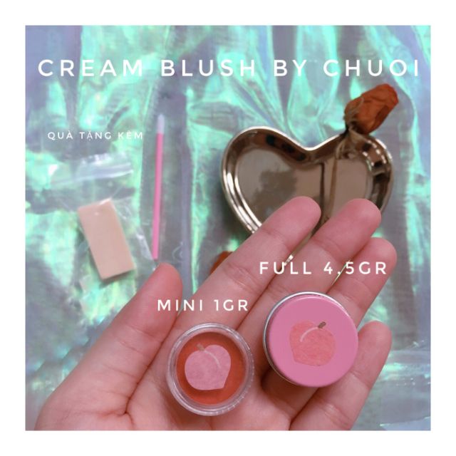 Má Hồng Kem - ORGANIC CREAM BLUSH by Chuoi | BigBuy360 - bigbuy360.vn