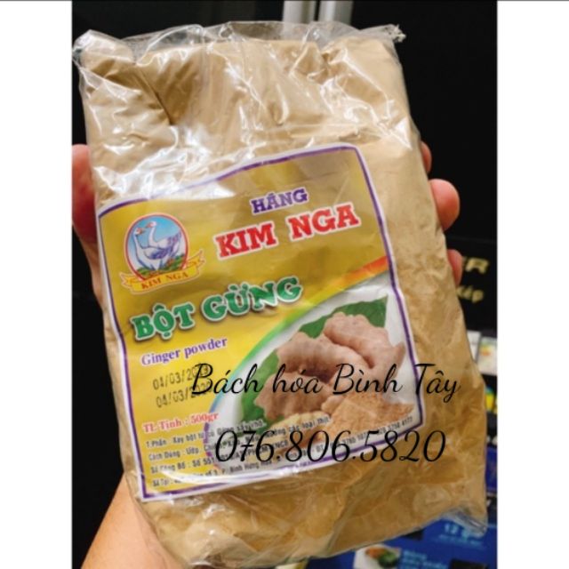Bột Gừng hiệu Kim Nga 500gram