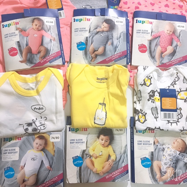 Bodysuit dài tay Lupilu xuất xịn | BigBuy360 - bigbuy360.vn