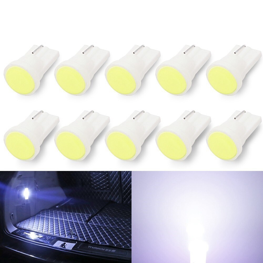 Đèn Led Chân T10 - 1 SMD Gắn Mặt Đồng Hồ, Taplo Ô Tô, Xi Nhan, Demi Xe Máy Nguồn Điện DC 12V