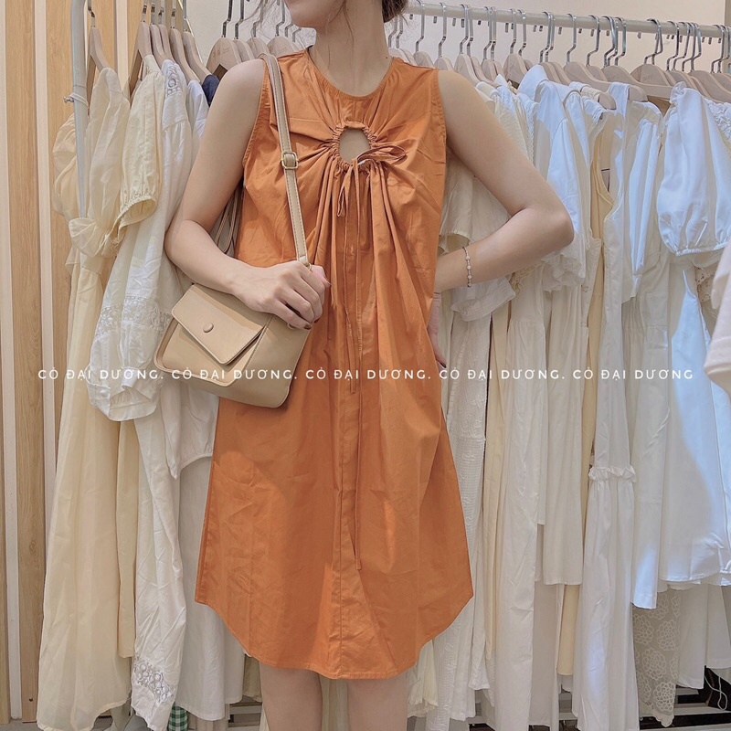 váy sát nách dây rút 6160