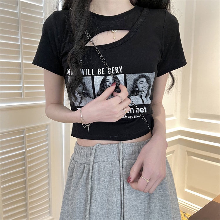 Áo Thun Nữ Ngắn Tay Cổ Tròn In Hình Thời Trang 2022 JL-TX-225