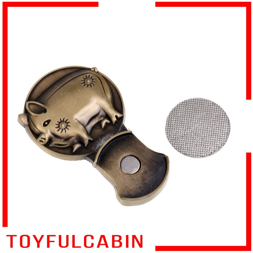 [Toyfulcabin] Kẹp Đánh Dấu Bóng Golf Từ Tính Chắc Chắn