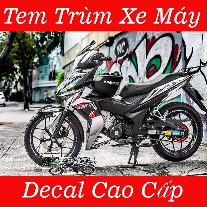 Tem Trùm Winner Cá Mập Bạc Decal46