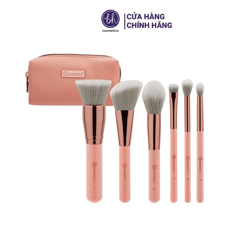 Bộ cọ trang điểm bh cosmetics 6 cây Petite Chic