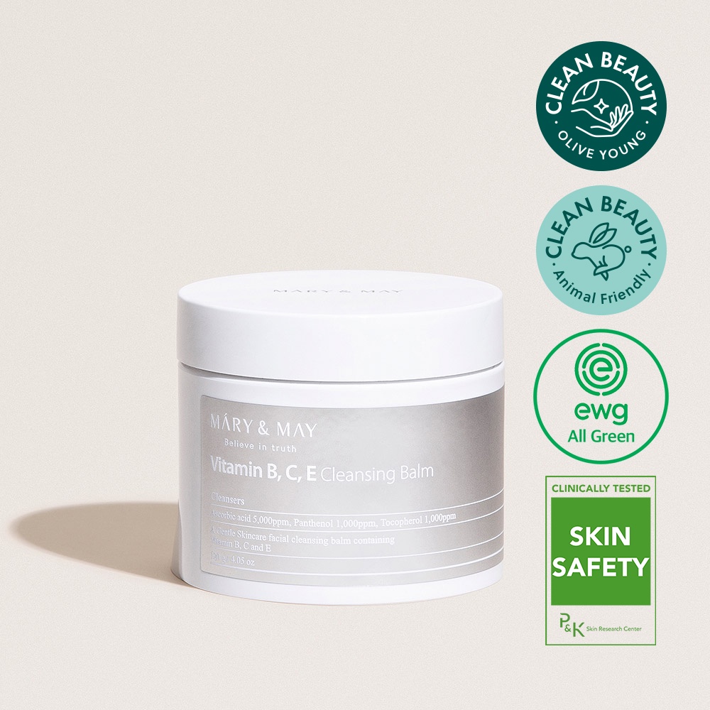 Sáp Tẩy Trang Mary&May Vitamin B, C, E Cleansing Balm 120g