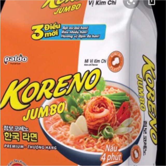 MÌ KORENO HÀN QUỐC VỊ KIM CHI | BigBuy360 - bigbuy360.vn