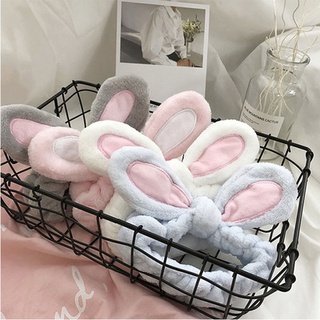 Băng Đô Cài Tóc, Băng Đô Rửa Mặt Tai Thỏ Dễ Thương Cho Nữ