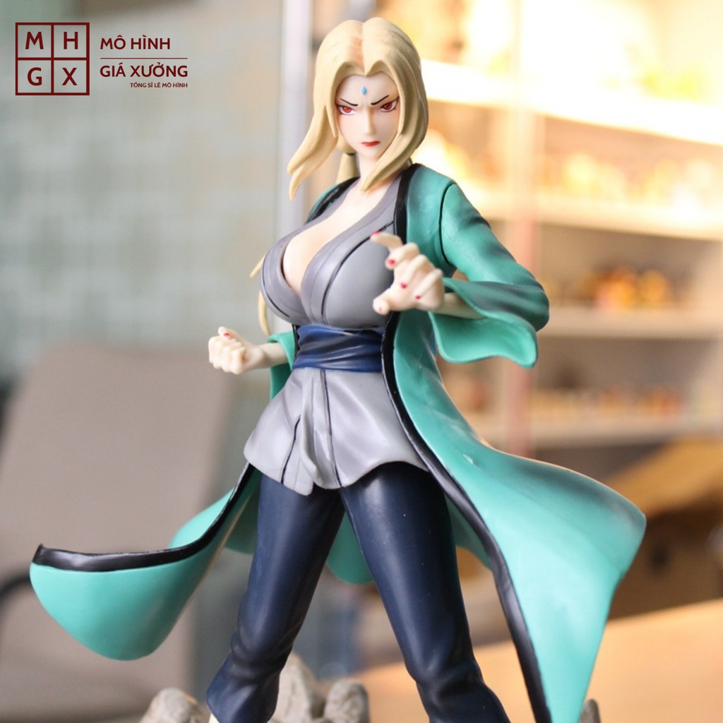 Mô hình Naruto Đệ Ngũ Senju Tsunade 1 trong 7 Hokage cao 28cm siêu đẹp , figure mô hình naruto giá xưởng