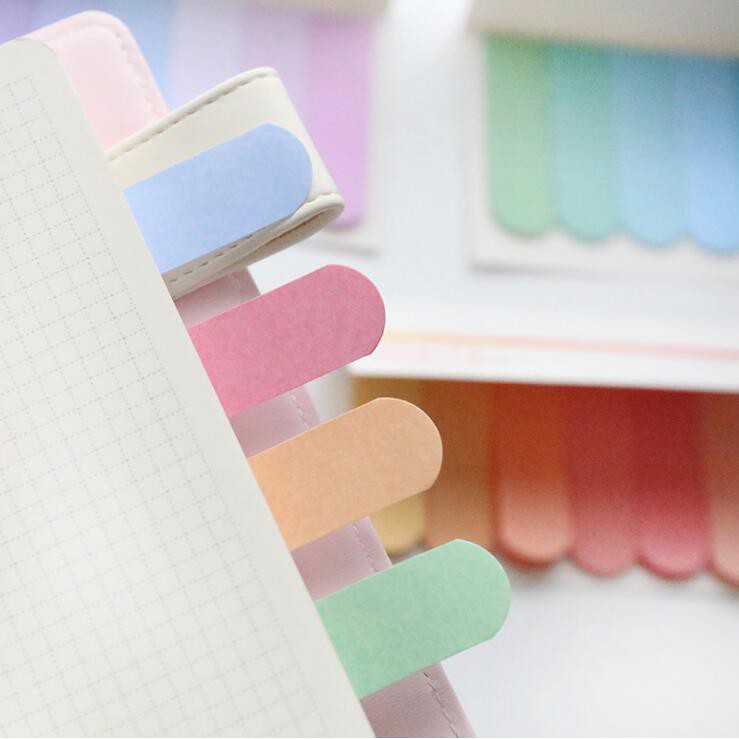 Giấy ghi chú label marker pastel đánh dấu ghi chú trang Taro Stationery