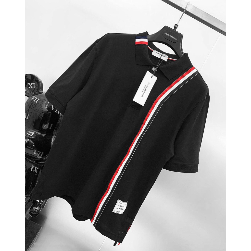 Áo polo - Áo polo thom nam đẹp - Chất vải đẹp mềm mịn co giãn, dáng áo slim trẻ trung, mặc tôn dáng người mặc