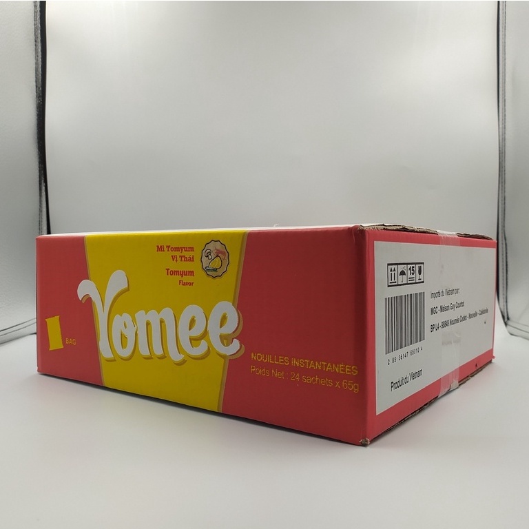 Combo 2 Thùng Mì Tomyum Yomee Vị Chua Cay-24 gói/ thùng