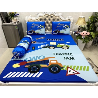 Bộ drap thun lạnh ý 5D cao cấp MS 245