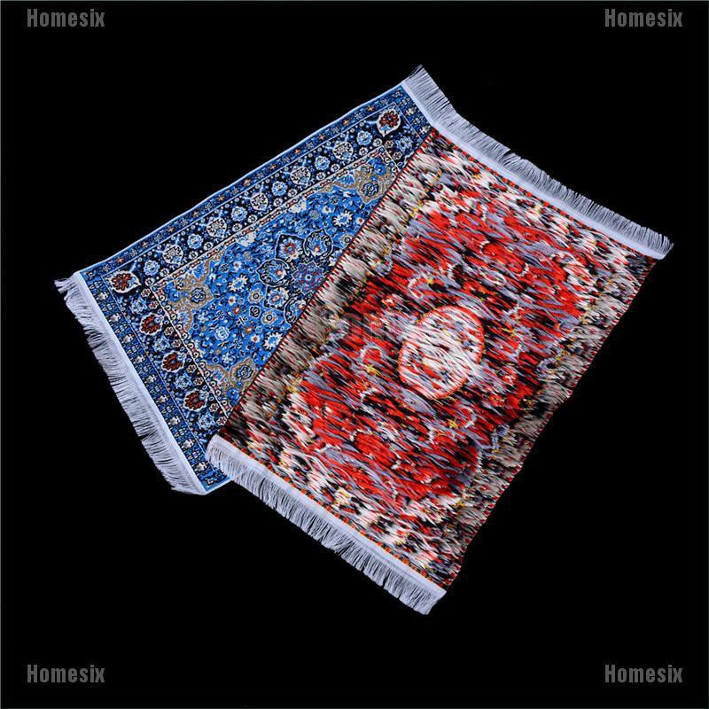 [HoMSI] 10*15cm Starry Night Flower Carpet 1/12 Dollhouse Miniature Toy Home Decor New SUU