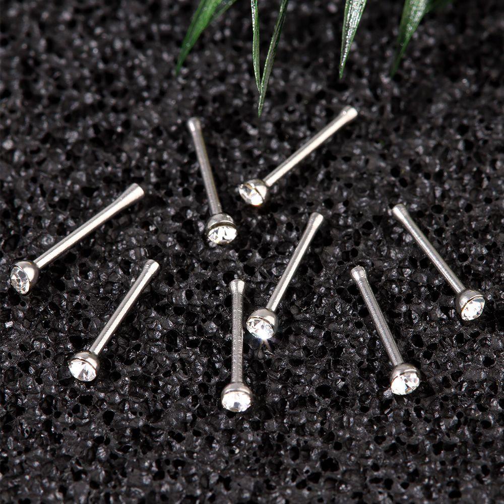 Set 60 Túi Đựng 60 Cái KENT1 Tiện Dụng|Bộ Khuyên Mũi Nhỏ Bằng Thép Không Gỉ Cho Nữ