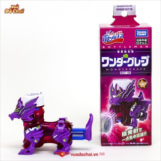 Robot nắp chai: Wonder Grape Kỳ Lân - 175148 [Chiến vương nắp chai] Hottoys 2021