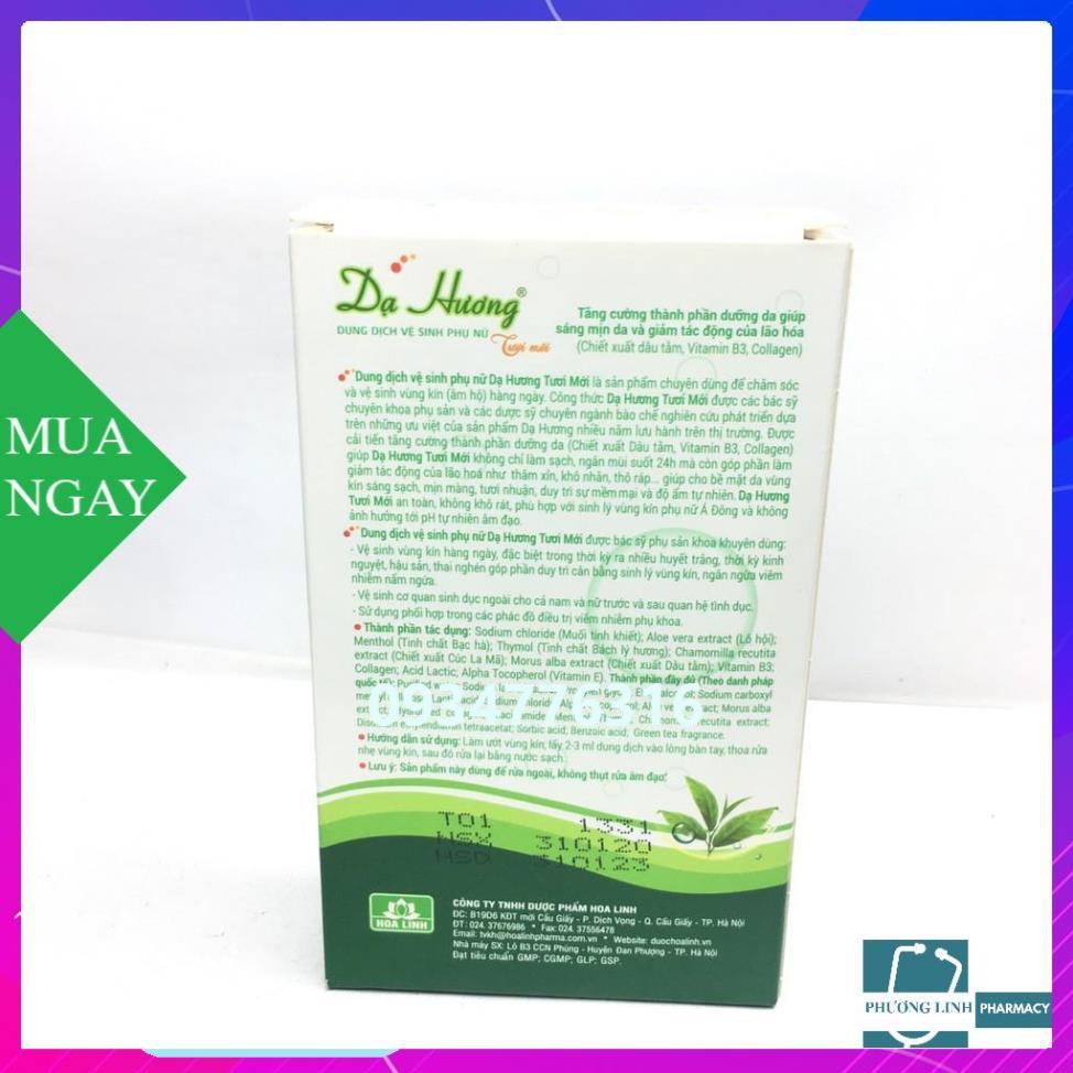 Dung dịch vệ sinh phụ nữ dạ hương trà xanh 100ml