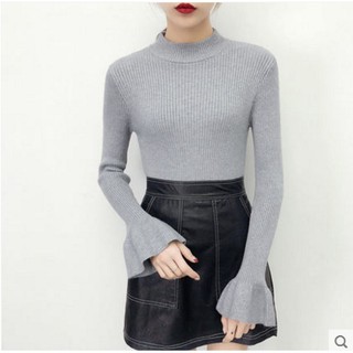 ÁO LEN NỮ CỔ 3 PHÂN TAY XÒE