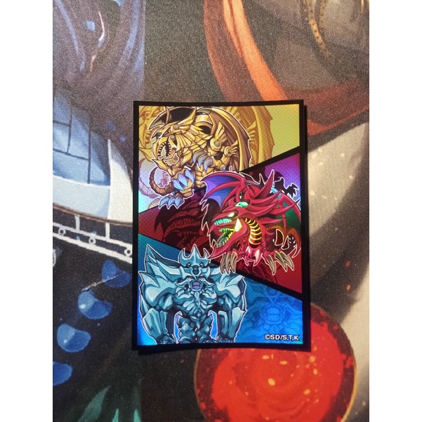 Miếng bọc bài lẻ Yugioh chính hãng hình Tam Thần ai cập Chibi
