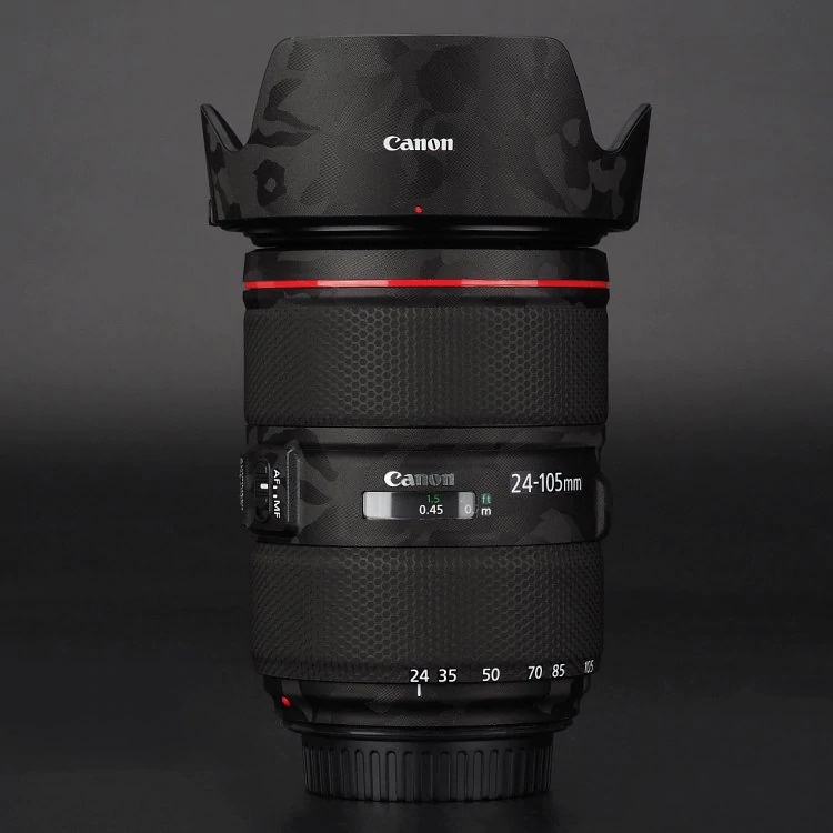 Skin 3M Cho lens CANON 24-70L, 35L,50L,85L,17-40L,24-105L,135L - Skin Cắt Sẵn Theo Chi Tiết Ống Kính Chỉ Cần Lột Ra Dán