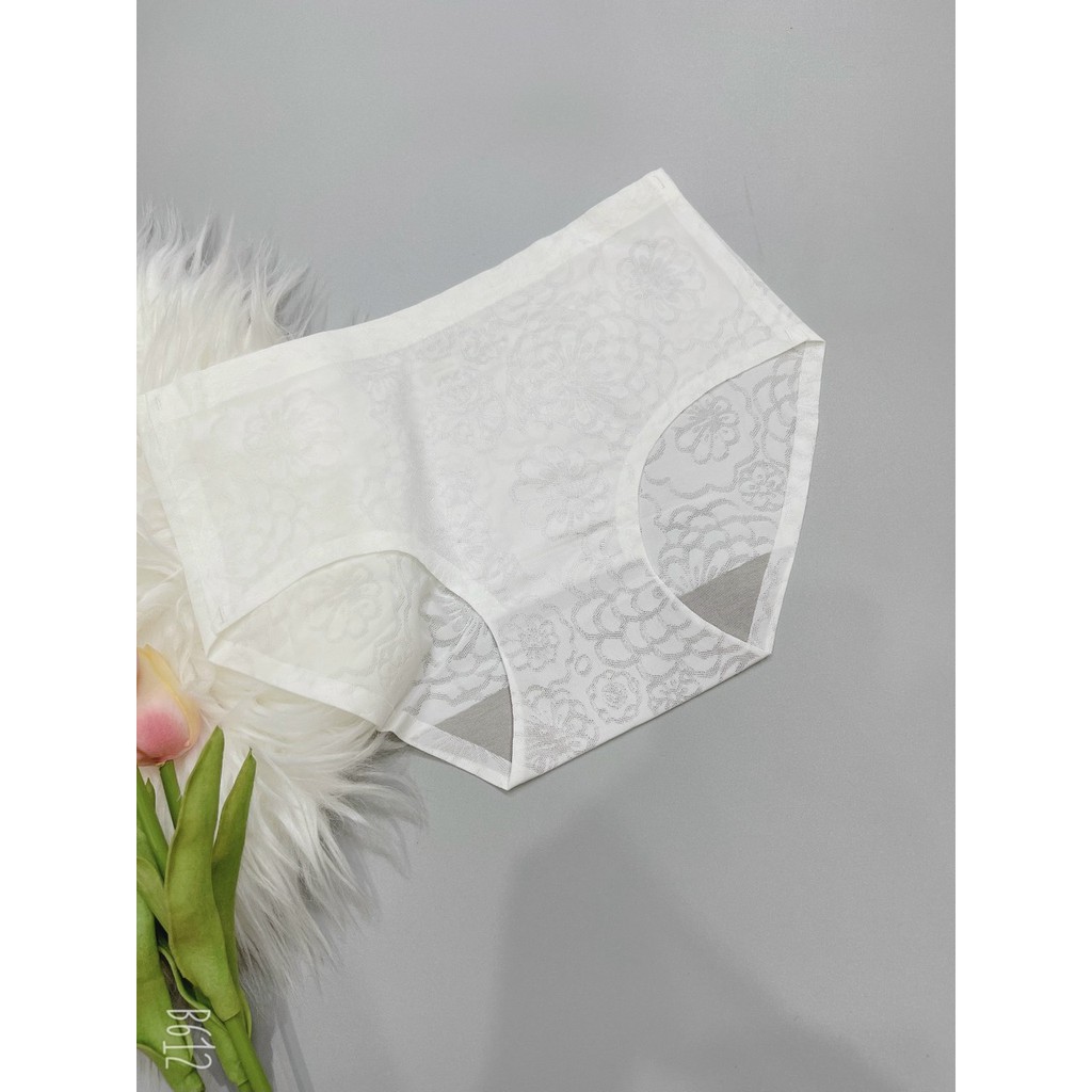 QUẦN LÓT SU ĐÚC THÔNG HƠI GẤM HÌNH BÔNG HOA