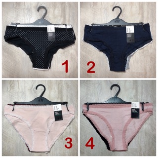 [AUTH_SẴN] Set 3 quần chip cotton HM authentic vợt sale