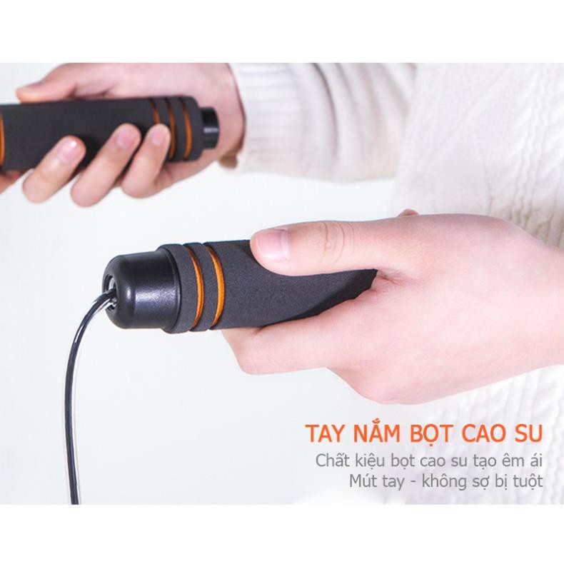 Dây nhảy thể dục bền nhẹ cao cấp W-Power