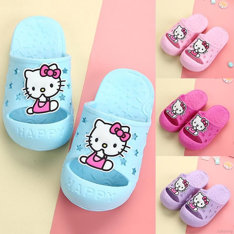 Dép đi biển hình hello kitty cho bé
