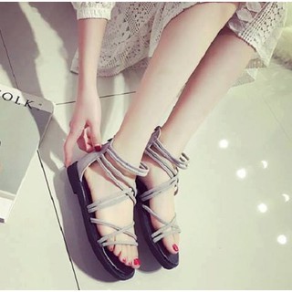 Sandal cột dây Nhung