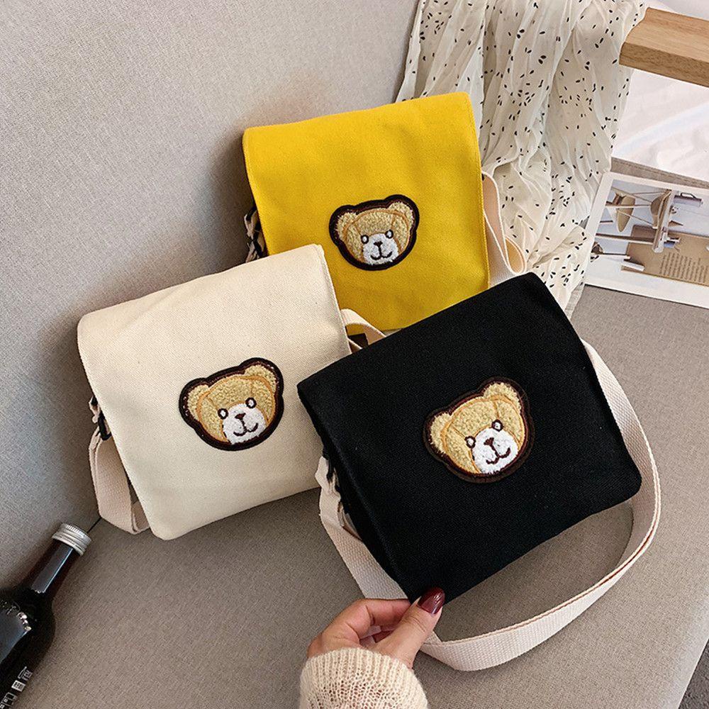 Túi Đeo Chéo Hình Gấu Dễ Thương Thời Trang Cho Nữ MIHAN1 2021