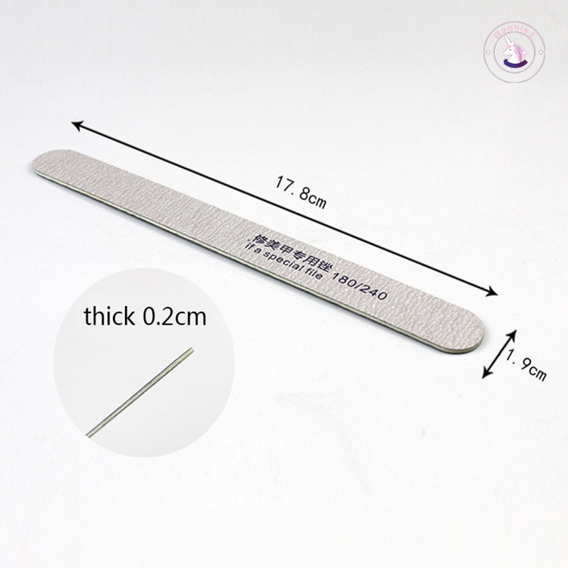 Set 10 Khối Mài Giũa Móng Tay 180 / 240 Chuyên Nghiệp