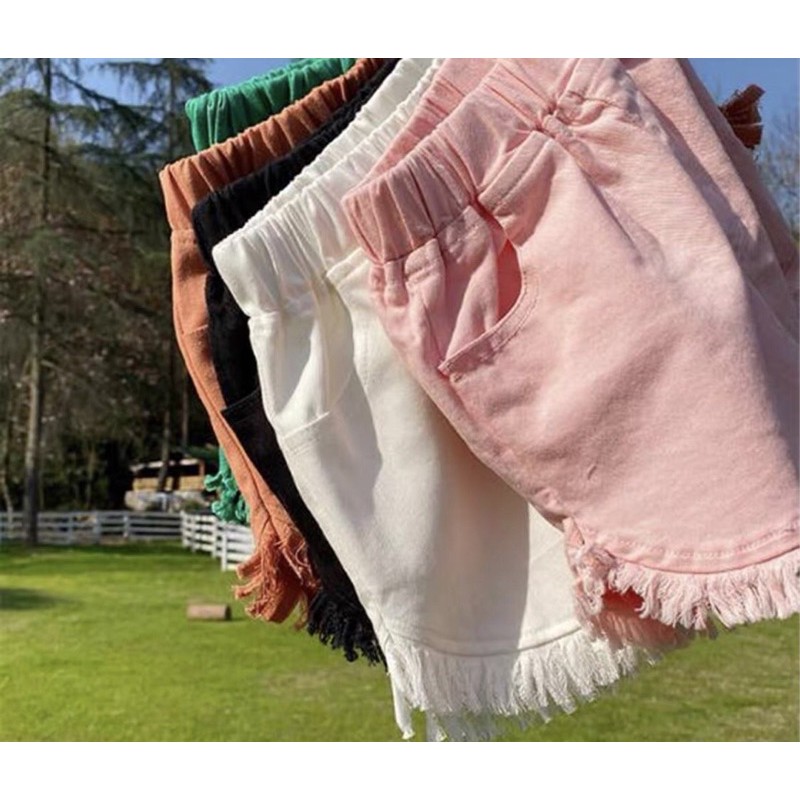 QUẦN SHORT ĐÙI TUA RUA CHO BÉ GÁI