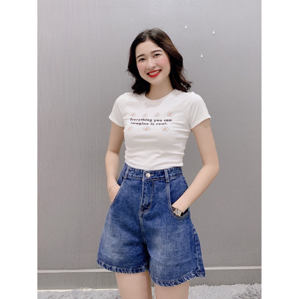 Quần Short Jean Nữ Có Bigsize 60kg-80kg (JN)